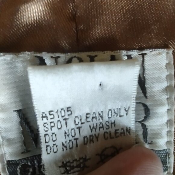 1X Nolan Miller Glamour Style Leather Jacket - Picture 9 of 9